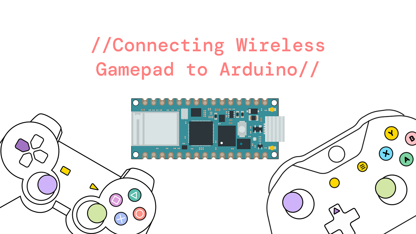 Wireless Servo Control: Using Bluepad32 to Connect a Gamepad to Arduino. |  by Om Kamath | Level Up Coding