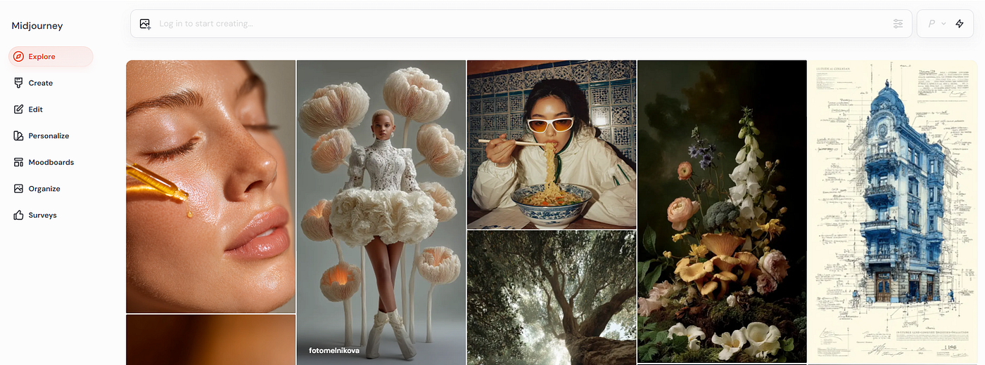 AI creative workflow illustration