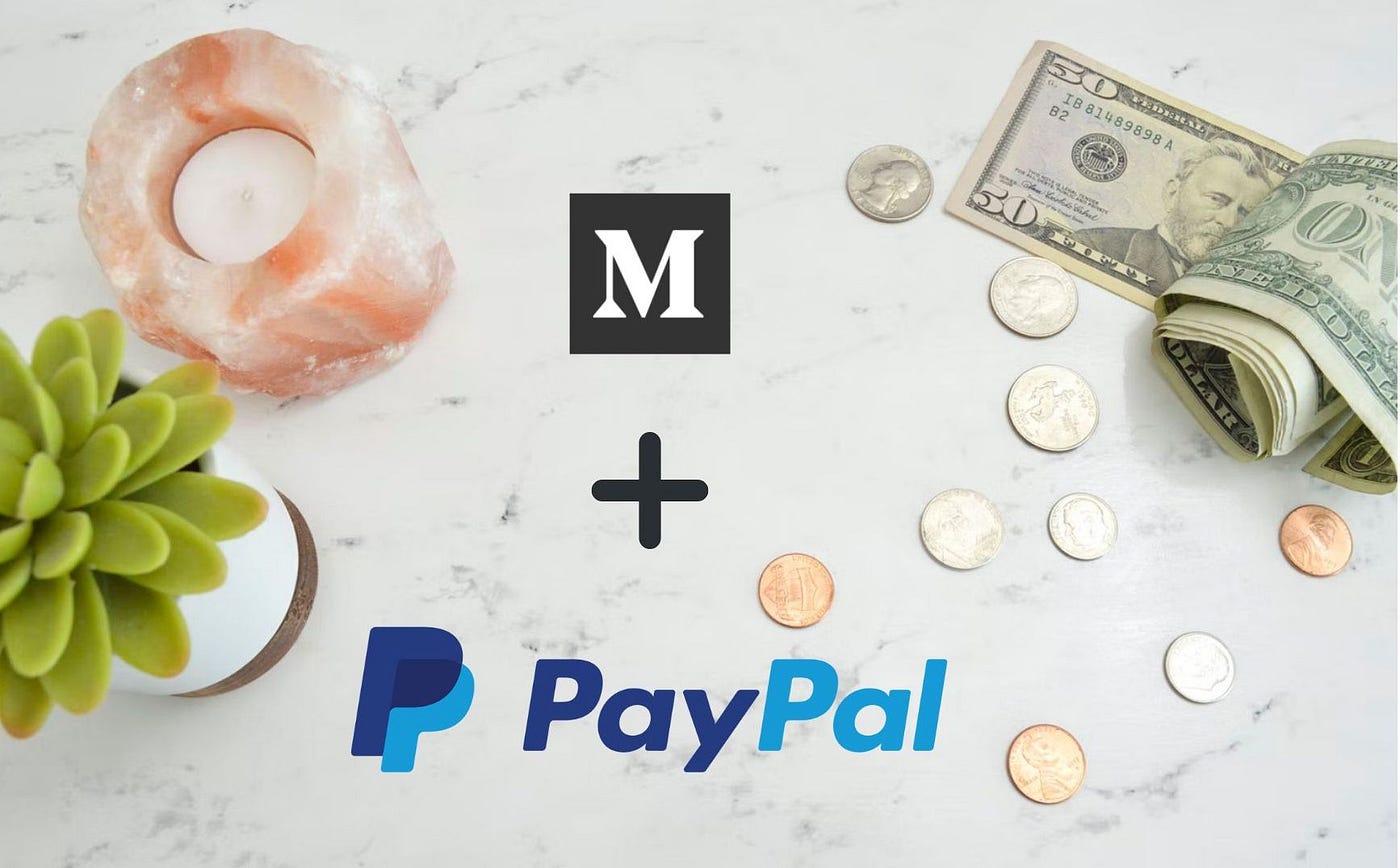 How You Can Get Tips on Medium via PayPal | by Victoria Kurichenko | Self  Made Millennial | Medium