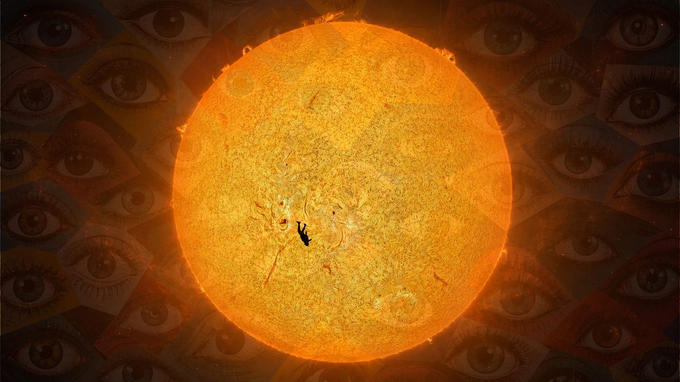 Even the Sun Can Have a Bad Year (designed by author)