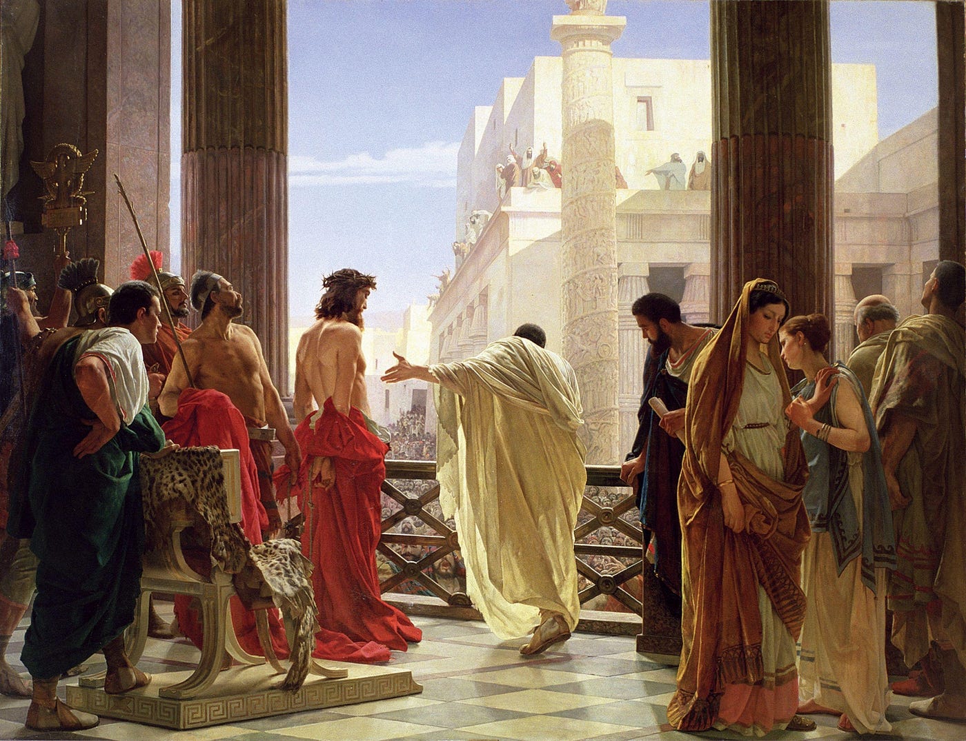 “Ecce Homo” — Antonio Ciseri