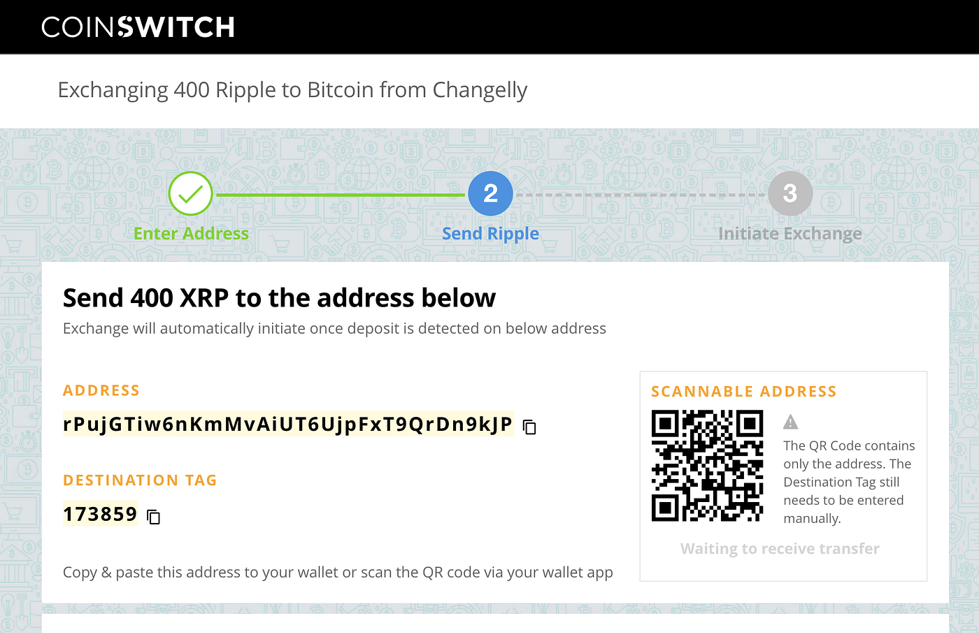 How To Convert Ripple (XRP) To Bitcoin (BTC) From CoinSwitch | by  CoinSwitch | CoinSwitch | Medium