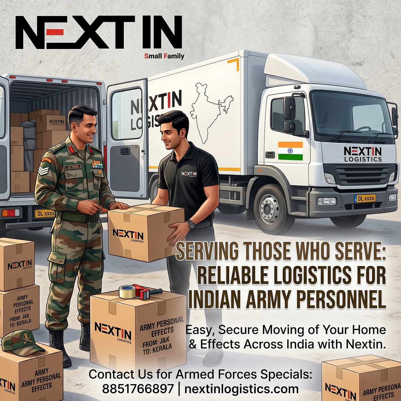 Logistics Support Designed for Those Who Serve