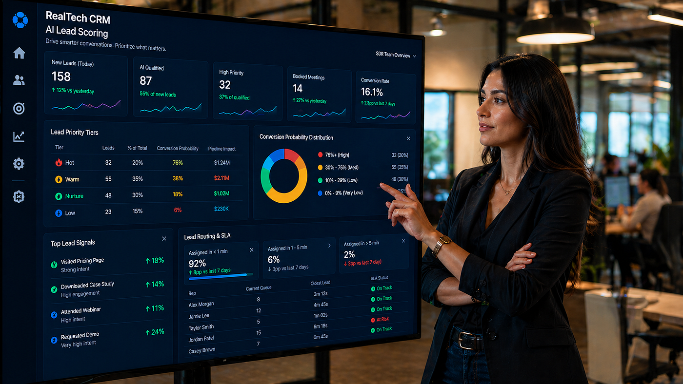 AI Lead Scoring That Reps Actually Use: A Practical Guide for SMB and Mid-Market Revenue Teams