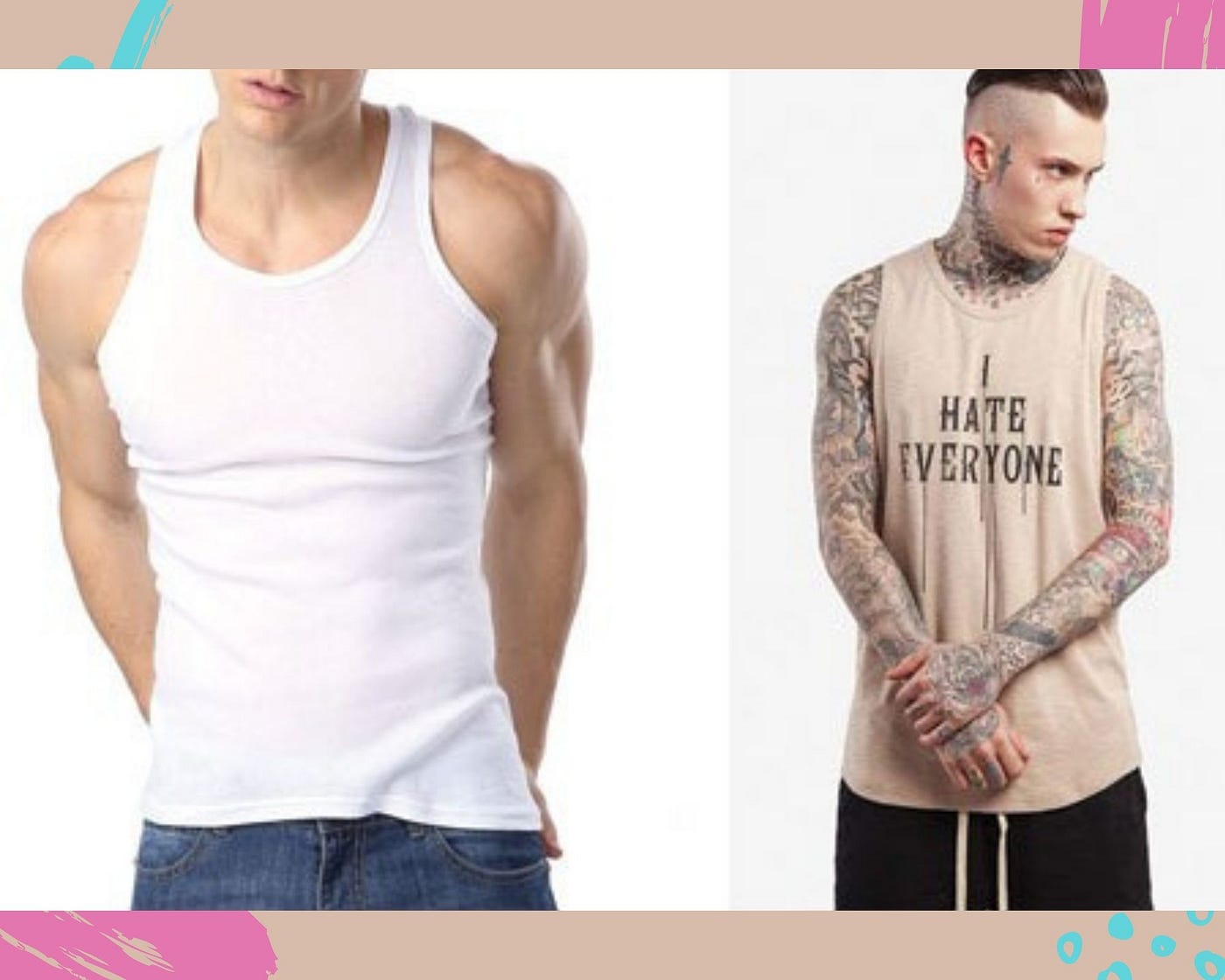 Why You Need a Tank Top  7 Men's Outfit Inspiration for Hot