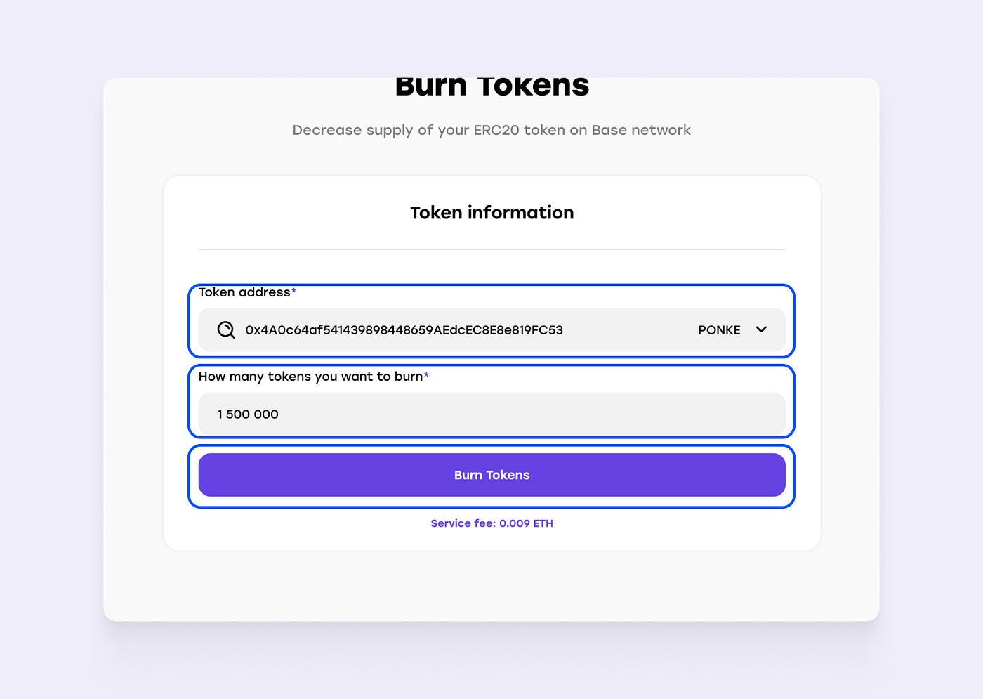 How to Burn Tokens on Base Network in 3 Easy Steps | by Coin Factory |  Medium