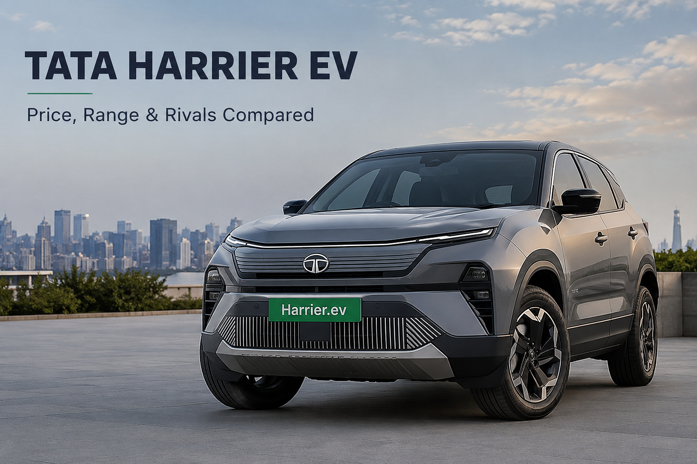 Tata Harrier EV Price: What You Need To Know Before You Book
