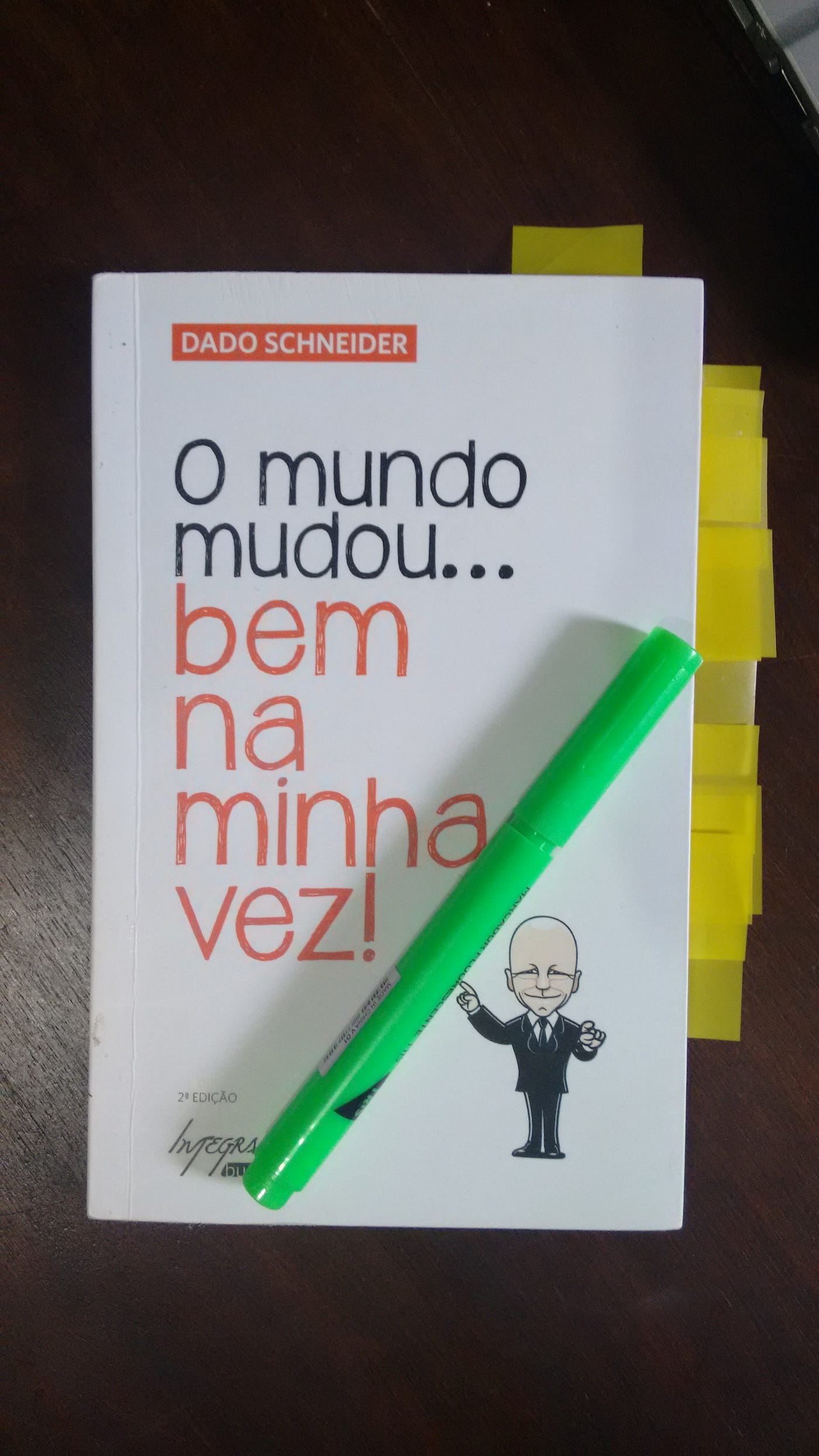 O mundo mudou… bem na minha vez! Por Dado Schneider