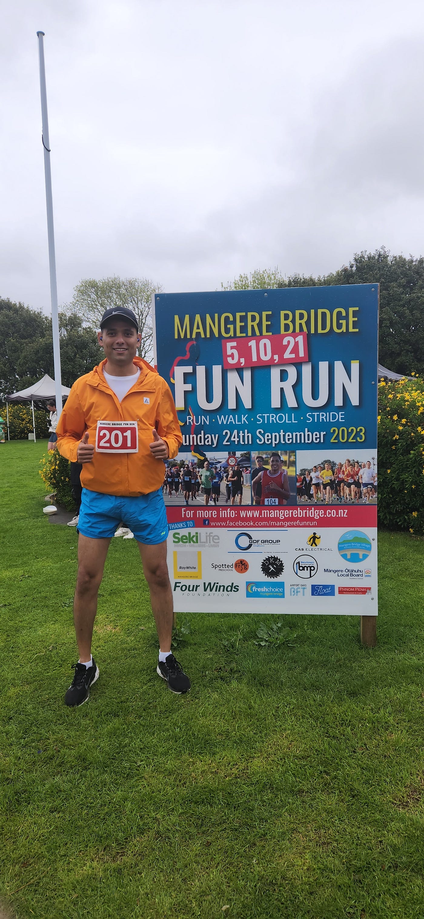 Mangere Bridge Fun Run Sep 24, ’23 | My Running Escapade in Southern Hemisphere