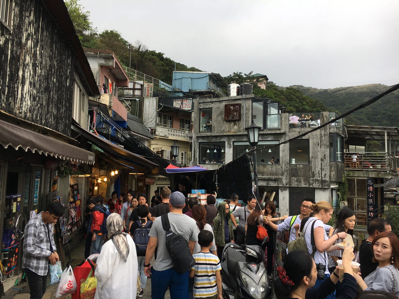 台湾に行ってきました(7) / 九份. 台北5日目午後です。日本でも大人気