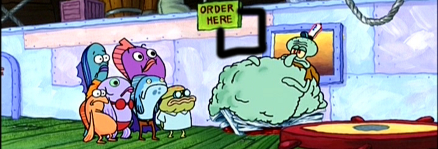 Krabby Patty Squidward