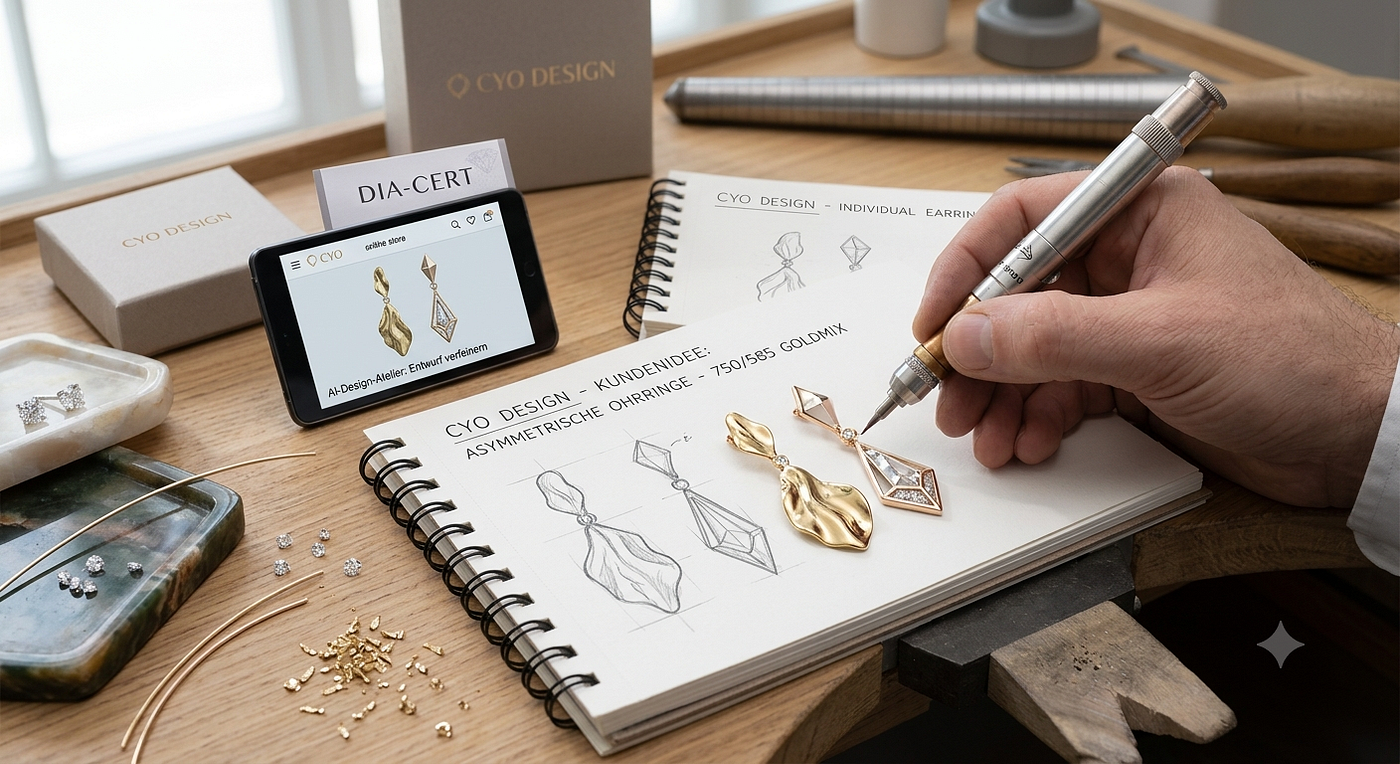 Schmuck nach eigenem Design — Wenn Goldschmiedekunst deine Idee trägt