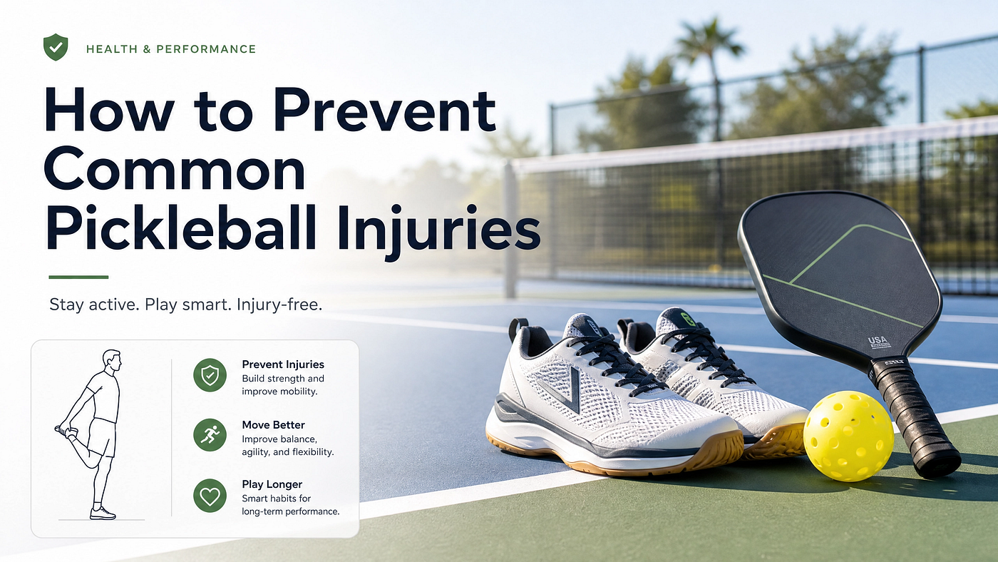 How to Prevent Common Pickleball Injuries: Stay Safe While Playing