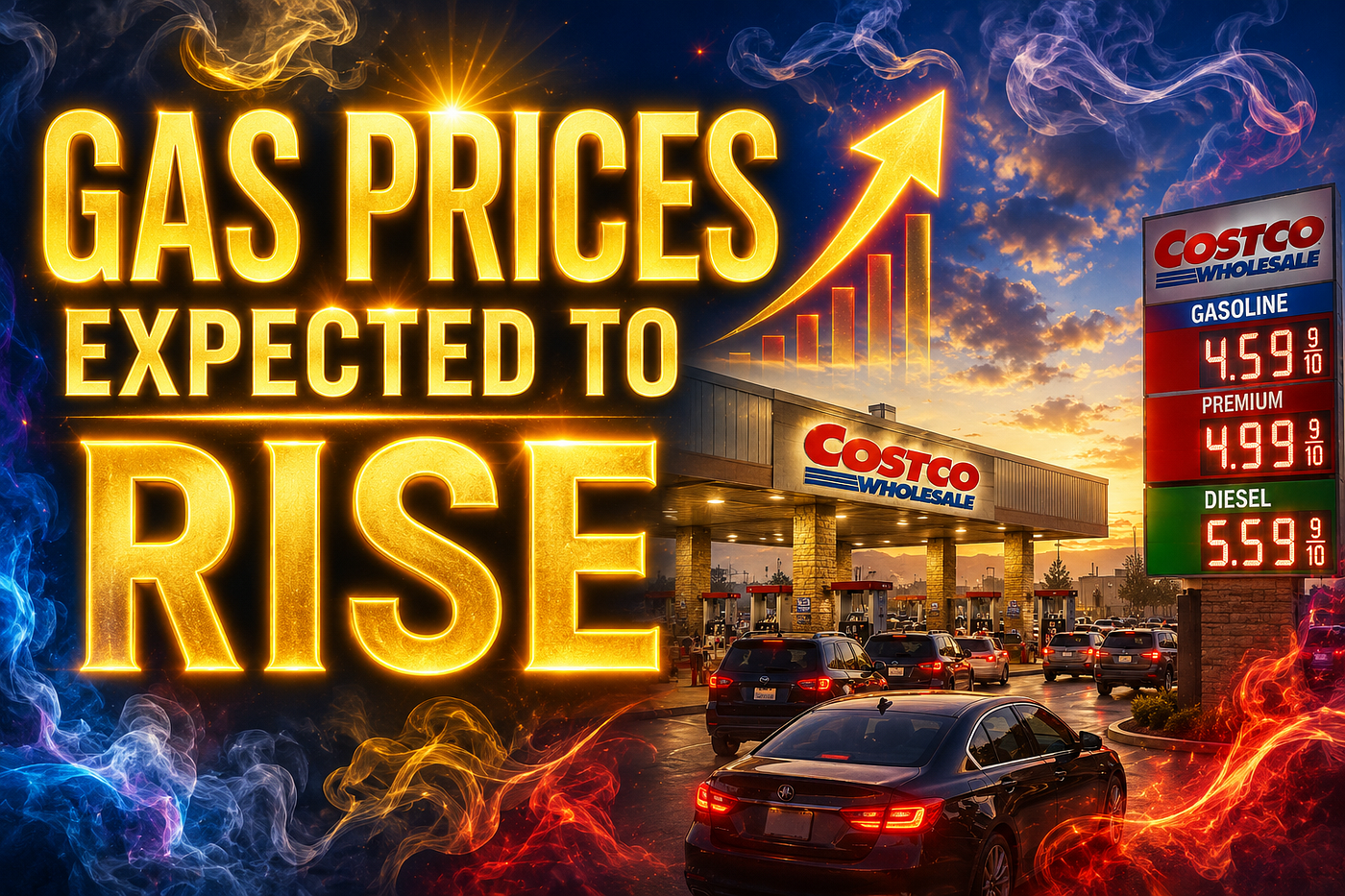 GAS PRICES EXPECTED TO RISE!