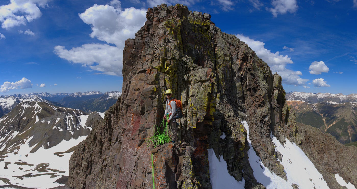 Heavy Load Above the Velocity Basin — San Juan Mountains, Colorado