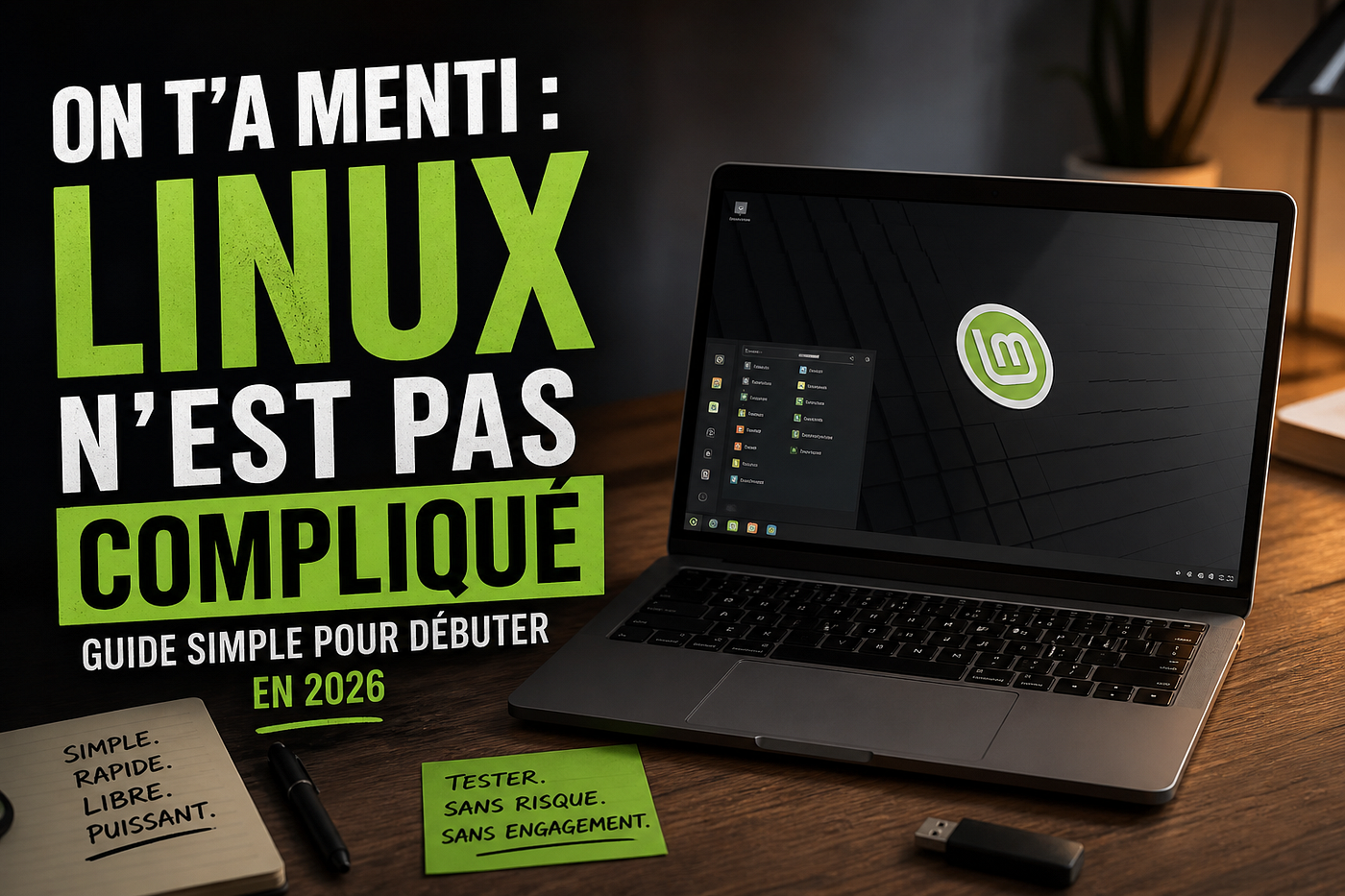 Passer à Linux en 2026 : le guide simple pour débutants (sans jargon)