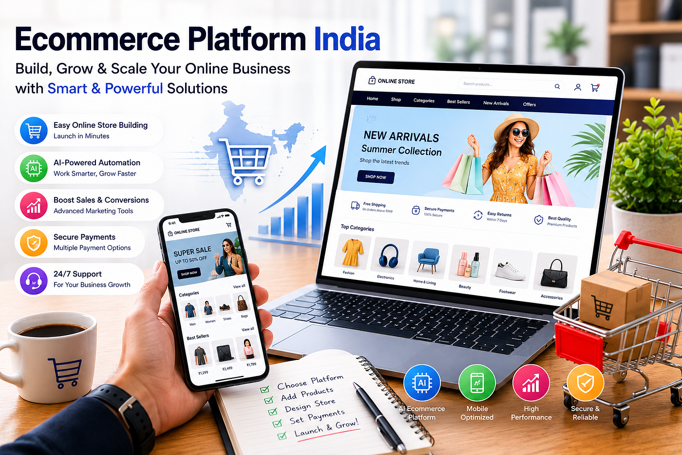 Ecommerce Platform India: A Complete Guide to Choosing the Right Ecommerce Solution
