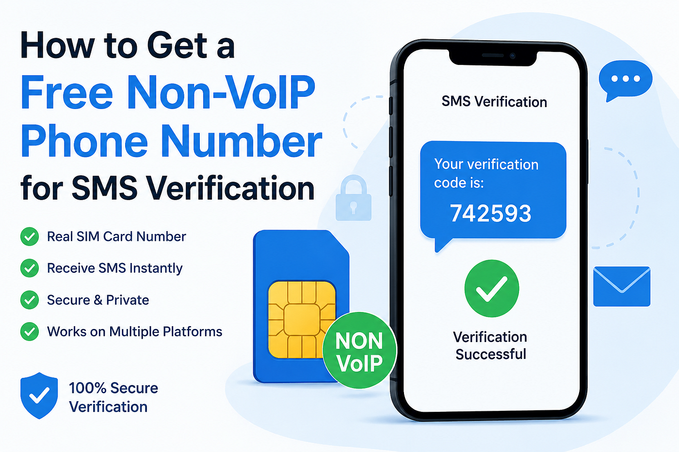 Non-VoIP Number Free — A Complete Guide to Secure SMS Verification