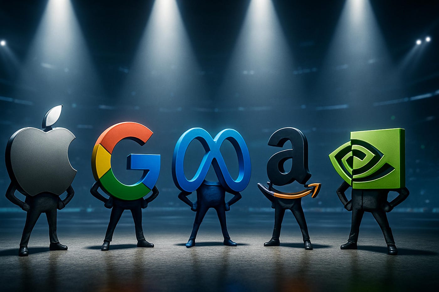 „Tajna wojna układów AI: Apple kontra Google kontra Meta i inni” | autor: Musadique Ali | Medium