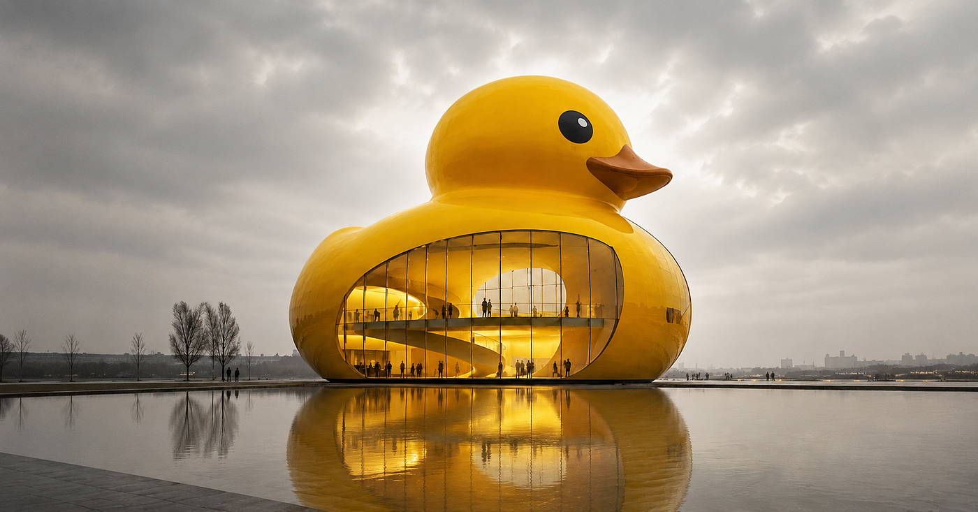 Duckification — On Self-Referential Duck Logic
アヒル化現象 — 自己言及的アヒルロジックについて