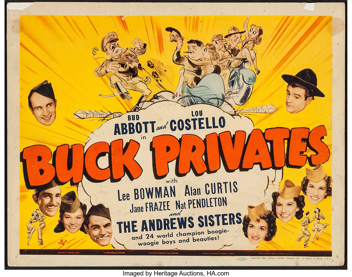 Buck Privates: An Appreciation. This year marks the 80th anniversary of…, by Garry Berman