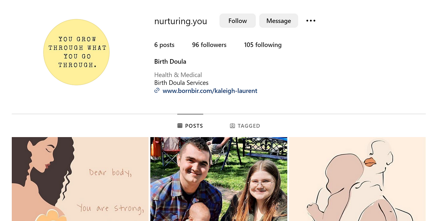 Kaleigh Laurent's Bornbir Profile 