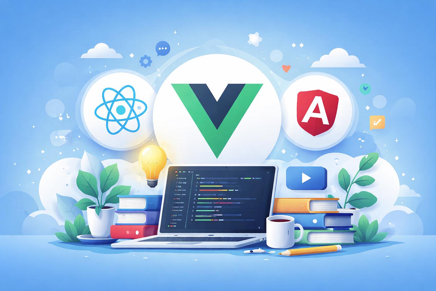 What Makes Vue.js Beginner-Friendly Compared to React and Angular