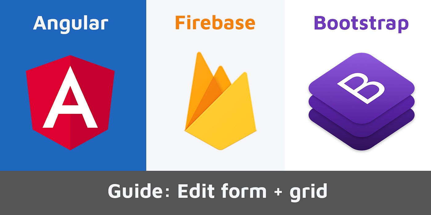 Ultimate guide to edit forms with Angular & Firebase | by Frank Paepens |  Medium