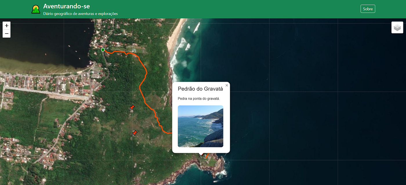 Mapeamento de Trilhas em Florianópolis: Um Estudo de Caso em Coleta de Dados e WebGIS