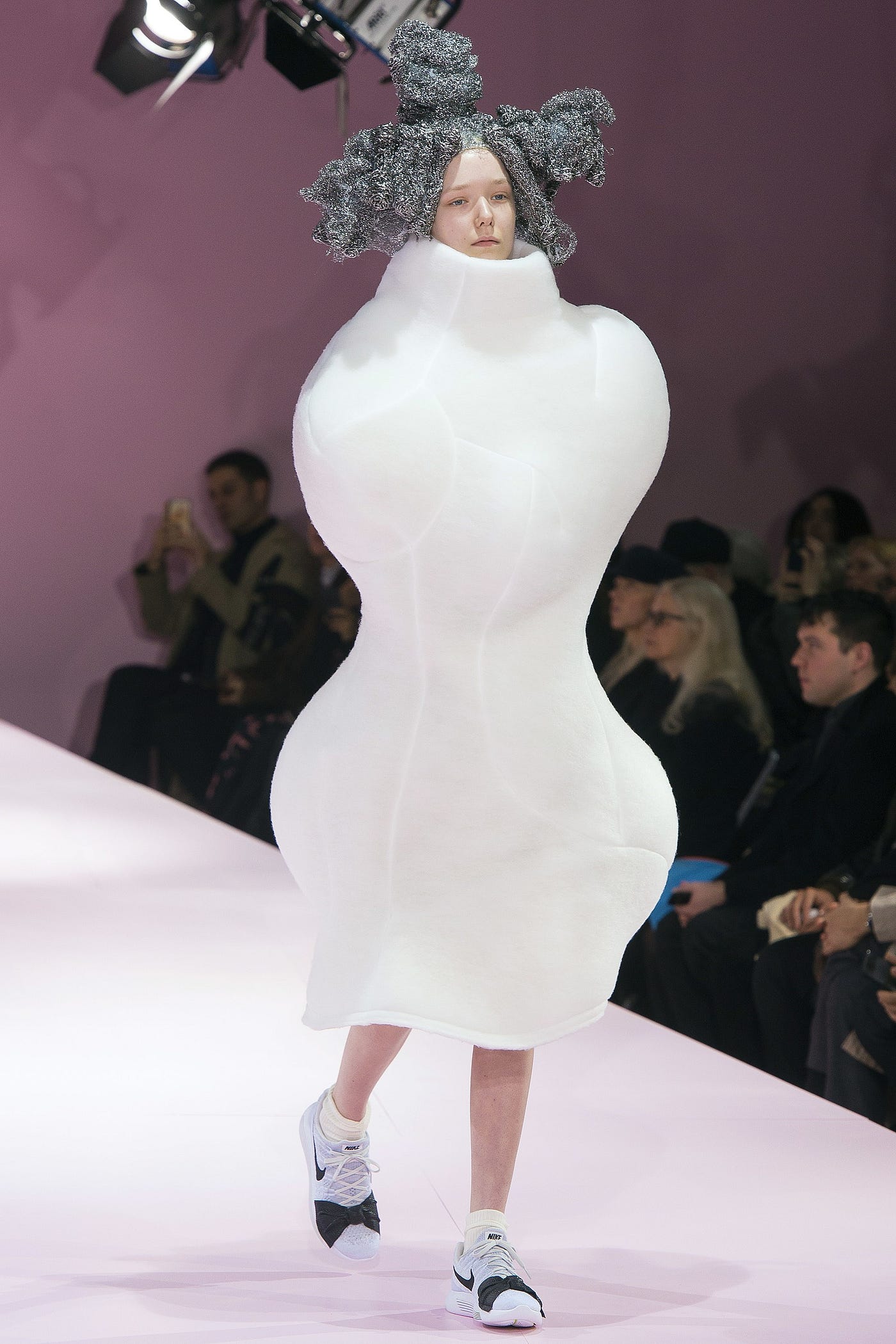 Why are Fashion shows filled with unwearable garments?, by Renaud Petit