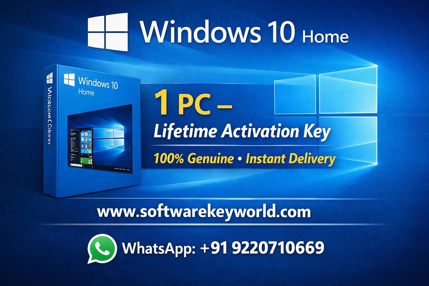 Windows 10 Home 1 PC — Lifetime Activation: Complete Guide