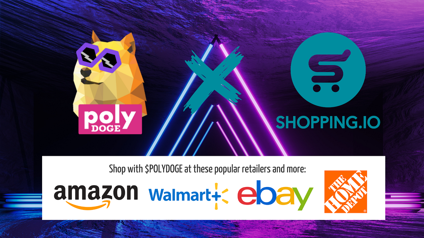 PolyDoge Becomes First Polygon Coin for Amazon + other Retailers Purchasing  Utility in Partnership with Shopping.io | by PolyDoge | Medium