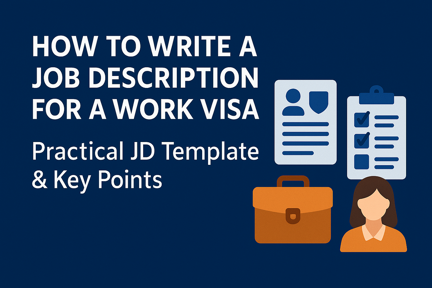 How to Write a Work Visa Job Description That Actually Passes Immigration Review