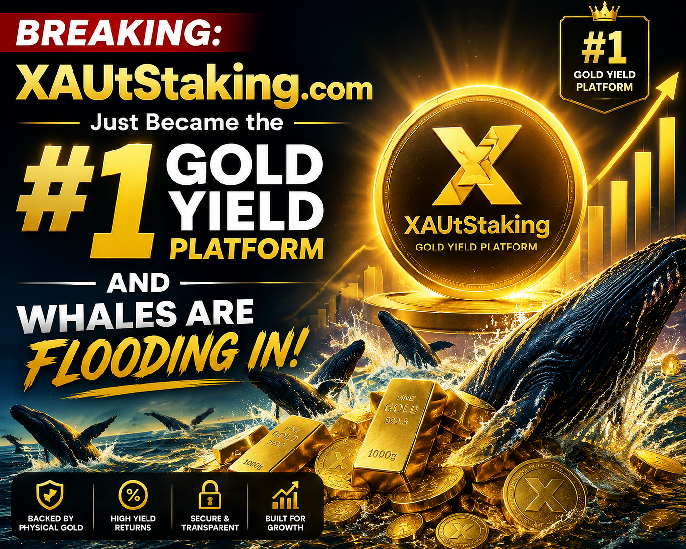 BREAKING: XAUtStaking.com Just Became the #1 Gold Yield Platform — And Whales Are FLOODING In!