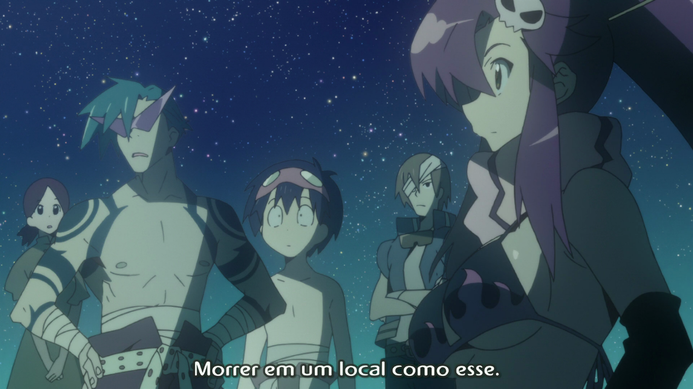 Gurren Lagann: escavando ao alÃ©m