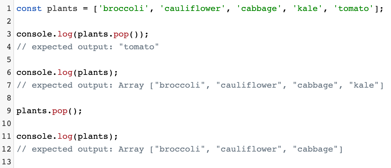 JavaScript Arrays: push(), pop(), shift() & unshift() | by Amanda M Johnson  | An Idea (by Ingenious Piece) | Medium