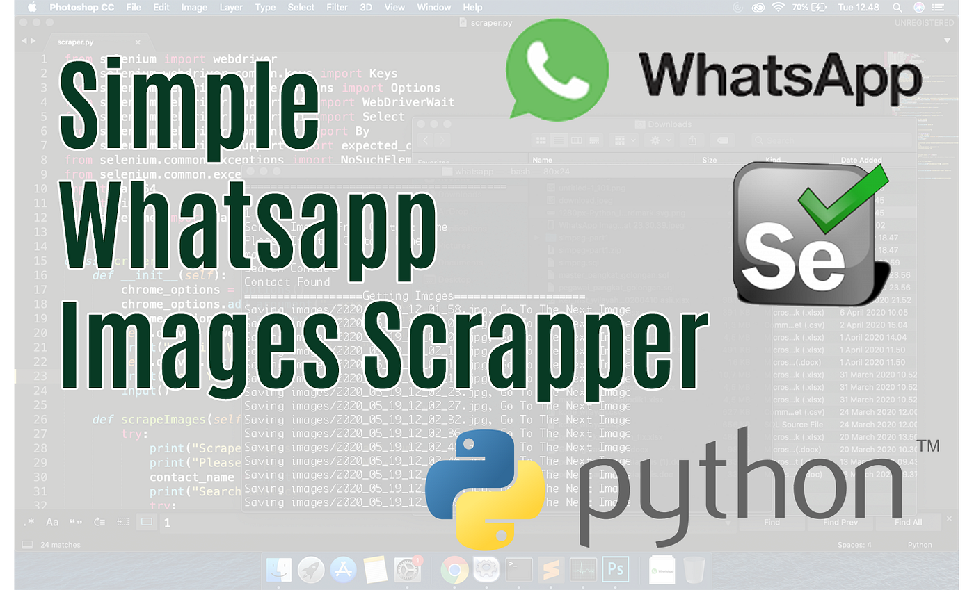 Simple Whatsapp Image Scraper | Medium