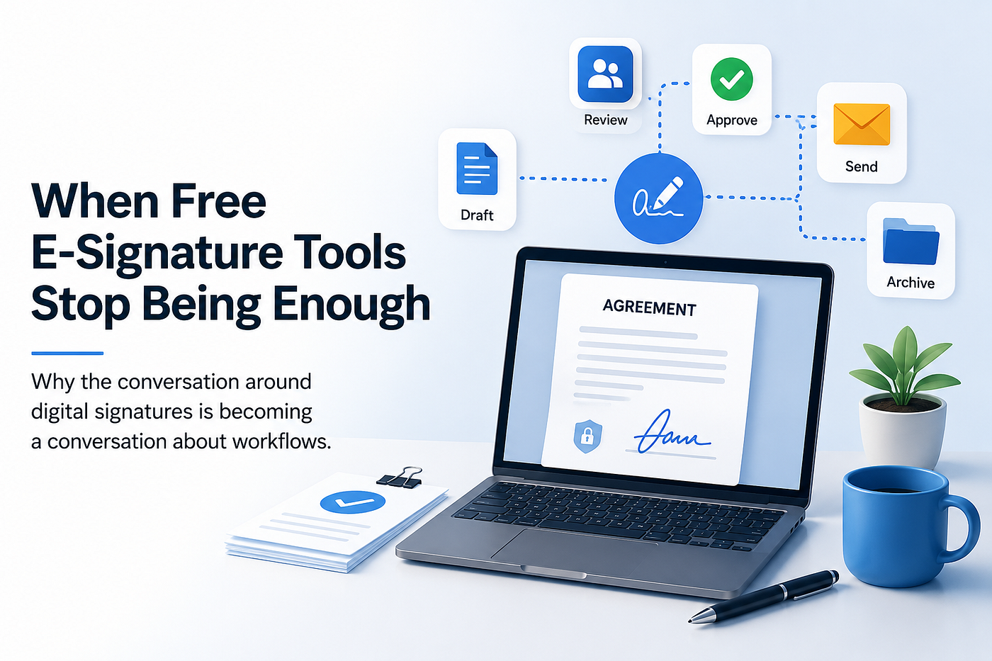 When Free E-Signature Tools Stop Being Enough