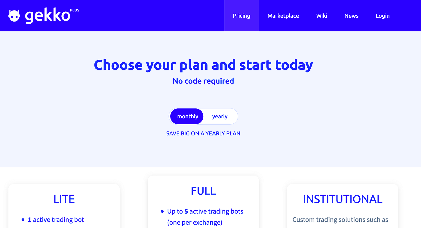 Gekko Plus is live. The moment has finally arrived, we are… | by Mike van  Rossum | Medium