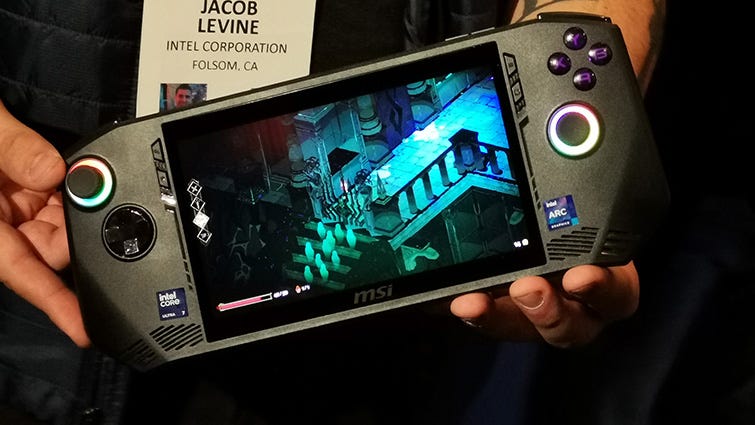 Hands-on with the new Intel Core Ultra 7-powered MSI Claw A1M