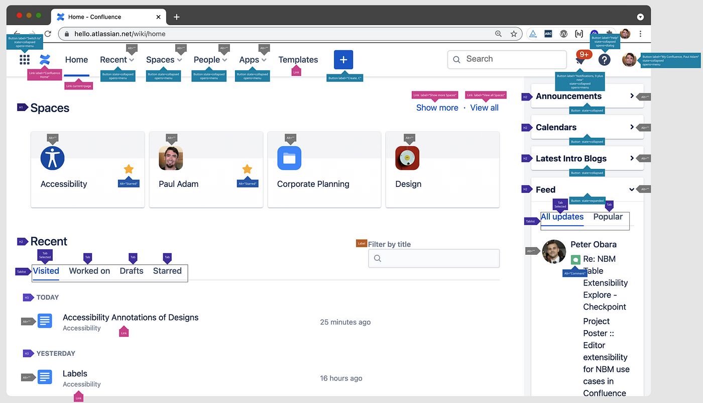 Create accessible designs using the Figma A11y Annotation kit, by Paul  Adam, Designing Atlassian