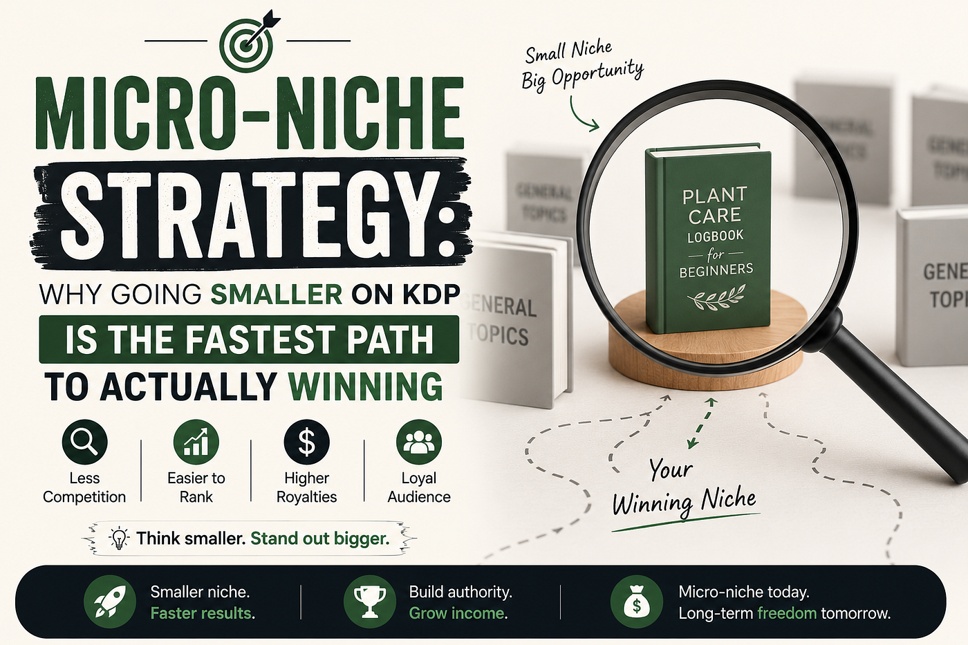 Micro-Niche Strategy: Why Going Smaller on KDP Is the Fastest Path to Actually Winning