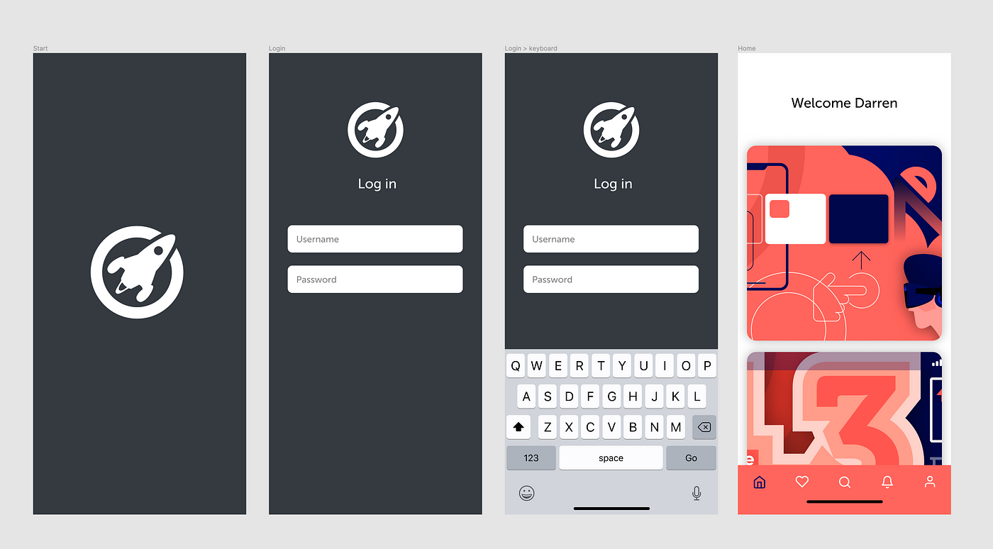 Prototyping in Figma and ProtoPie, a comparison | by Darren Bennett | Medium