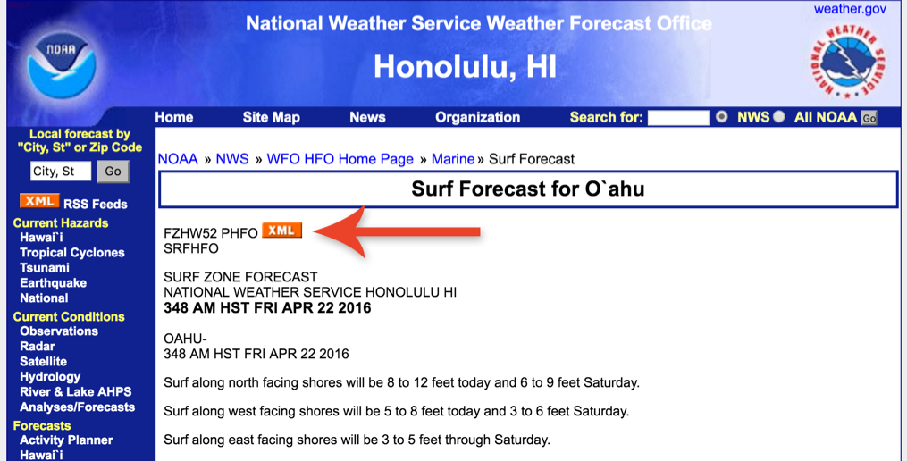 Hawaii Weather Today » Hawaii Surf Reports/Forecasts