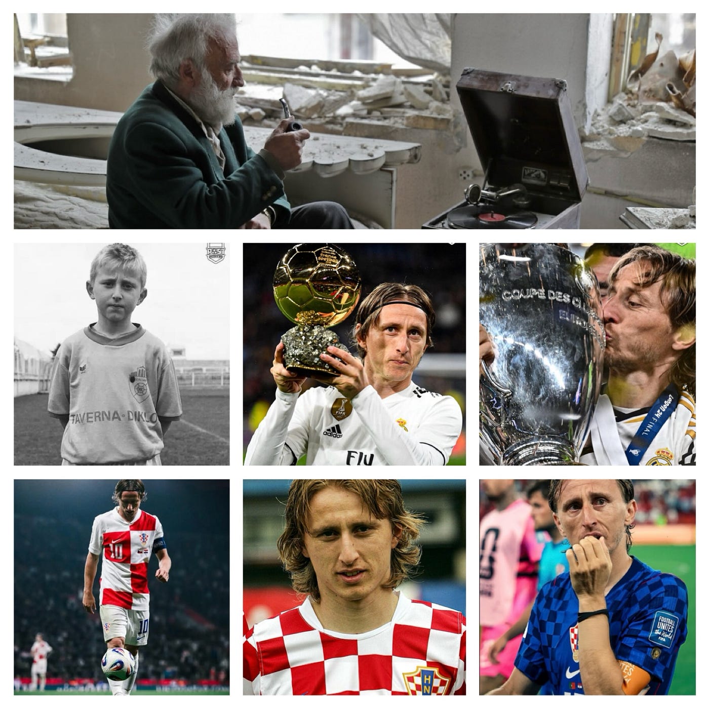 From the Sounds of War to the Sounds of Goals: Luka Modrić