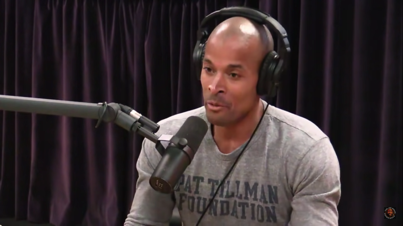 David Goggins in Interview. “Denial is the ultimate comfort zone
