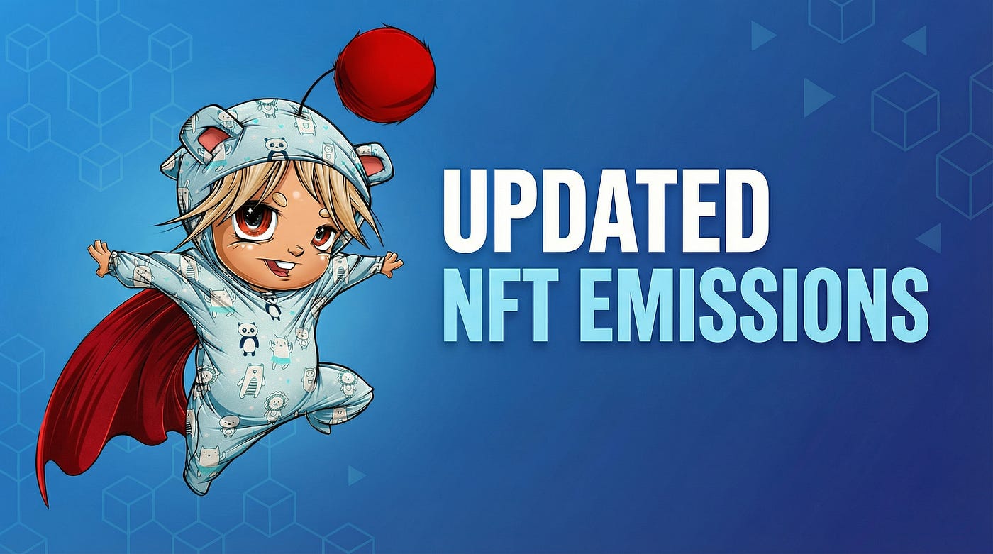 SuperVictor Universe: Updated NFT Emissions