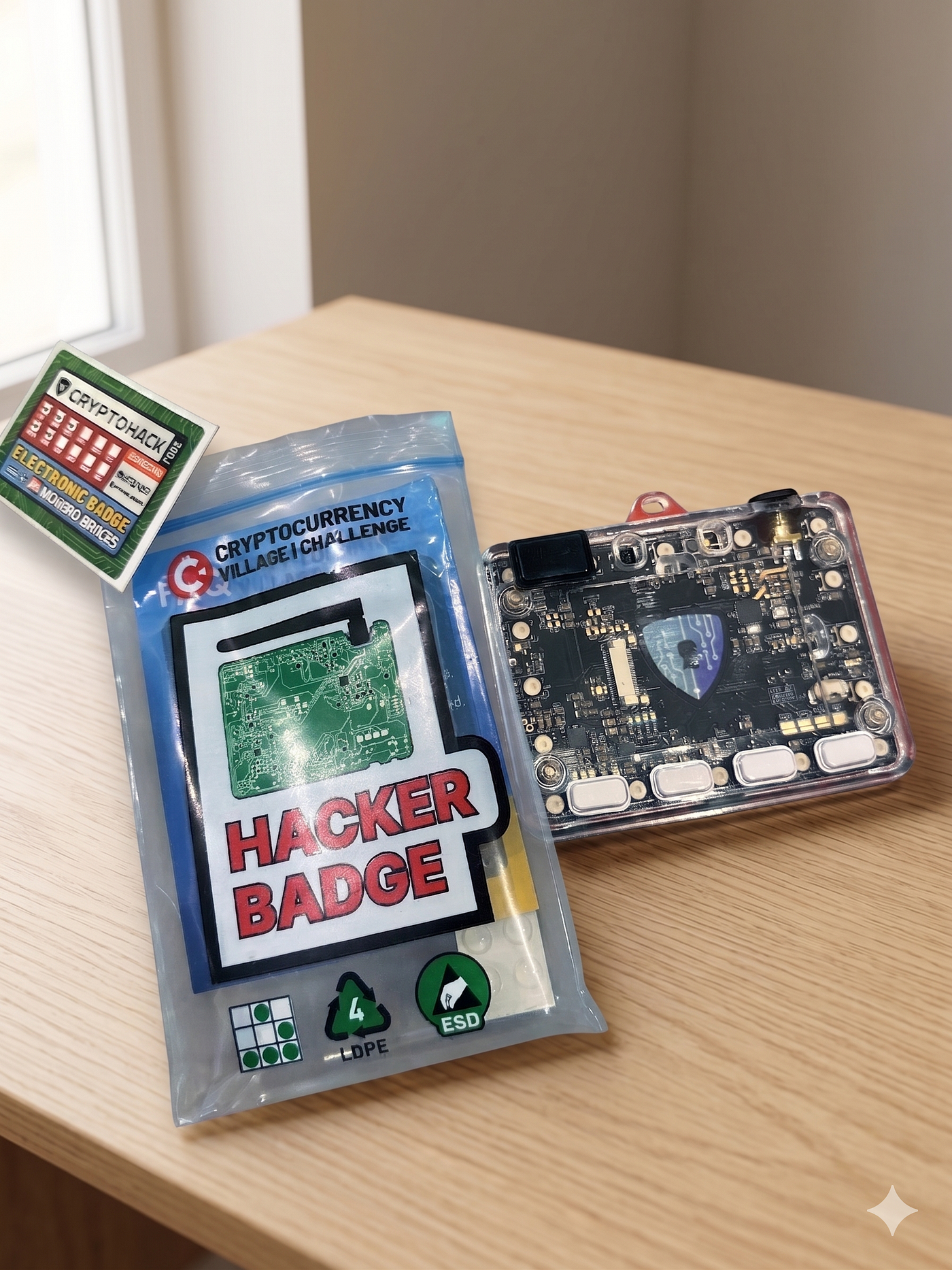 My First DEF CON Bahrain Hacker Badge