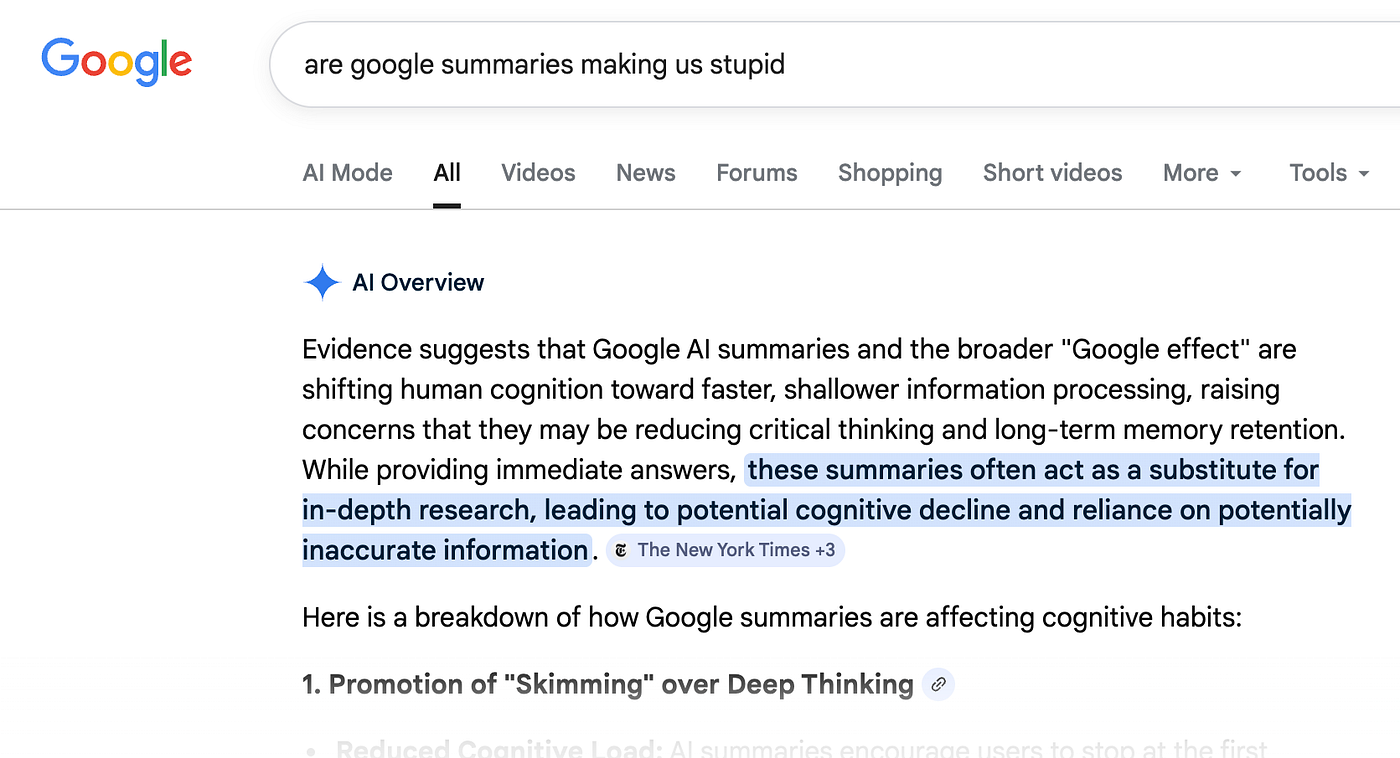 Critical Thinking? I Hardly Know Her…