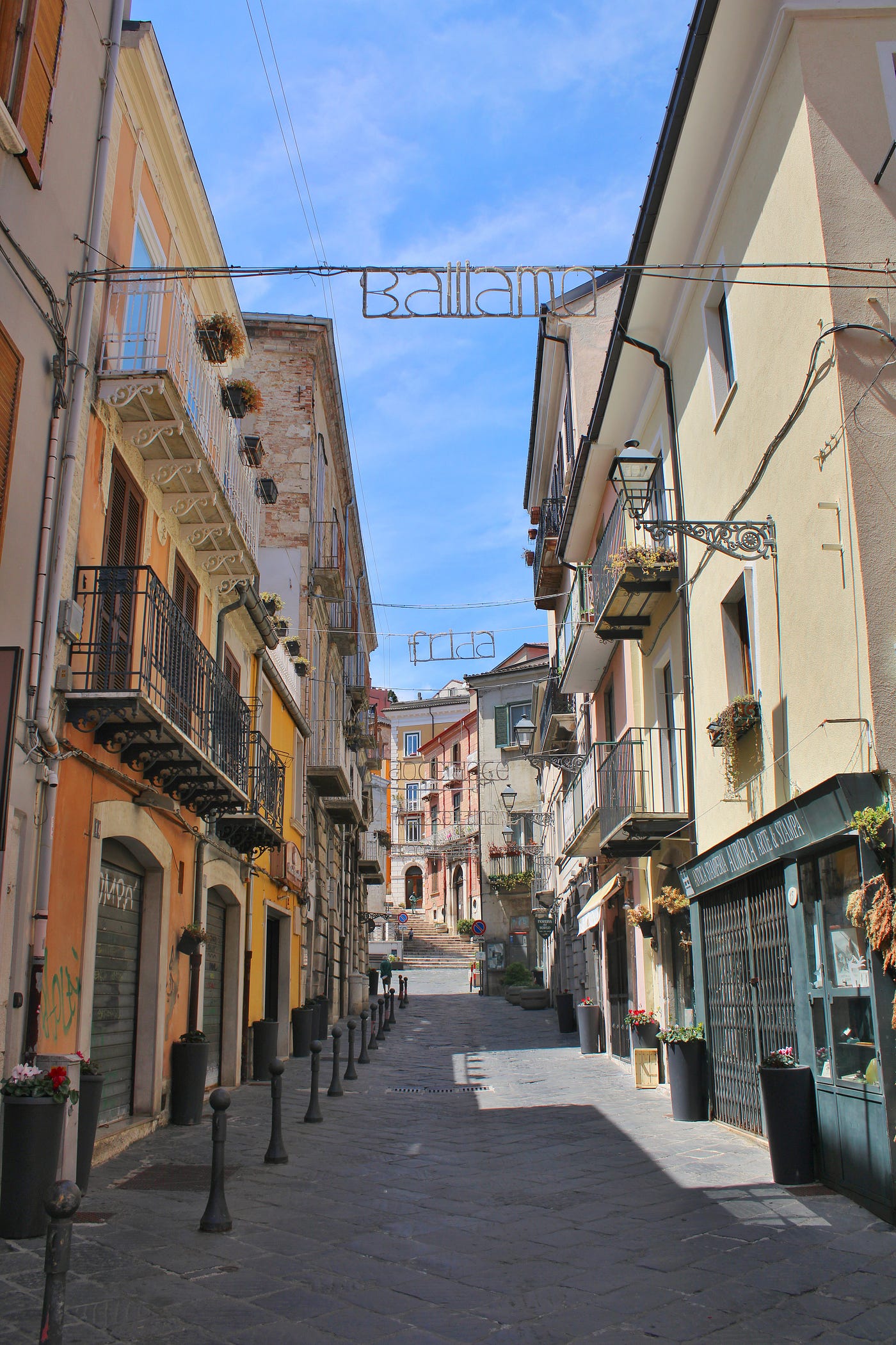 via San Leonardo — Campobasso